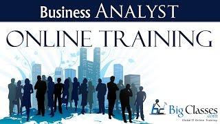 Business Analyst  Training - Business Analyst Tutorial - BigClasses