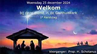 Gasthuiskerk Bolsward 25 december 2024 om 10:00