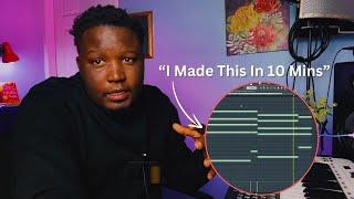 Making An Amapiano Track In 10 Minutes in FL Studio 24