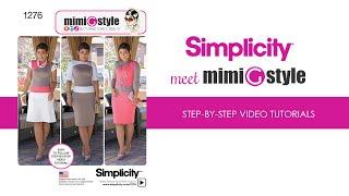 Mimi G Style for Simplicity, Pattern 1276 Tutorial. Part #1 View AB Bodice.