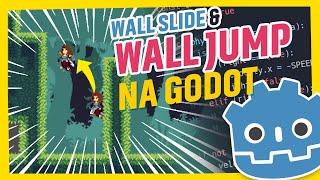 Como fazer Wall Jump e Wall Slide na Godot 3.4 (Pulo na Parede)