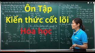 Ôn Tập Kiến Thức Cốt Lõi Hóa Học Cấp 2 - Chống Mất Gốc Môn Hóa Học (Phần 1).