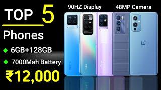 Top 5 Powerful Phone Under 12000 | 6GB+128GB | Best Smartphone Under 12000 | Mobile Under 12000 |