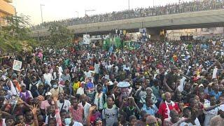 Les Moments forts du caravane de Ousmane sonko Pastef