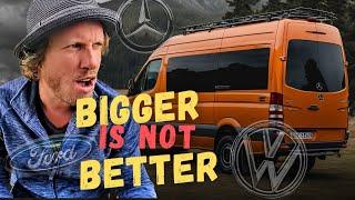 Why Big Campers Aren't Good For VanLife in the UK