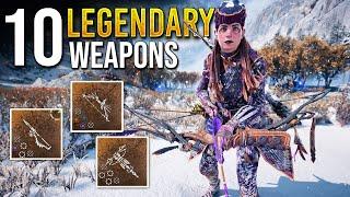 Top 10 Best Weapons & How To Get Them ASAP in Horizon Forbidden West Gameplay