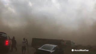 MUST-SEE: Reed Timmer survives wild close-up encounter with tornado in Nebraska!