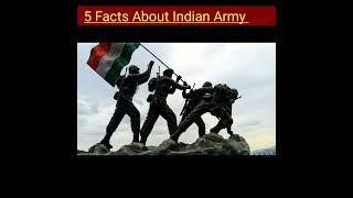 #shorts Top 5 Amazing Facts About Indian Army #gyan study #shortsvideo #facts