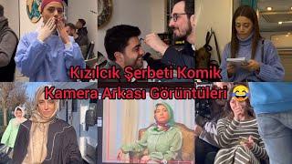 Kızılcık Şerbeti Setinden Komik Görüntüler