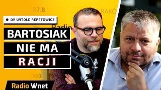 Repetowicz: Bartosiak nie ma racji. Dziwię się, że zaczyna operować pojęciem moralności w polityce