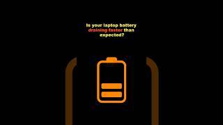  Find Battery-Draining Apps on Your Laptop #windows #laptopbatteryhealth #techhacks #windowstips