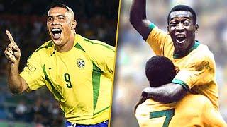 LEGENDARY Goals & Skills by Brazilian Team