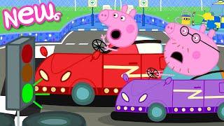 Peppa Pig Tales ️ EPIC Electric Car Race!  BRAND NEW Peppa Pig Episodes