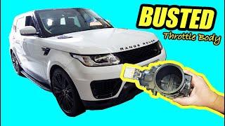 Replacing the throttle body on a Range Rover Sport SDV6