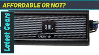 Powerful and Compact: JBL Marine 4-Channel Power Sports Amplifier Review