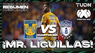 Resumen y gol | Tigres vs Pachuca | Liga Mx AP2022 - Cuartos IDA | TUDN