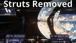 How many Struts should be removed in the Constellation?