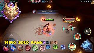 HIRO SOLO RANK  / MOBILE LEGENDS BANG BANG