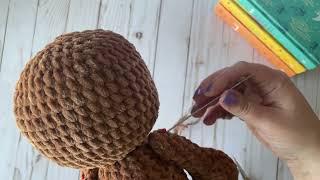 Attaching Arms and Legs to Plush Amigurumi