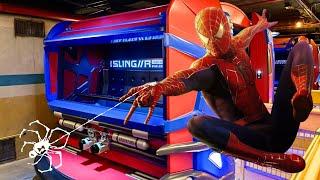 [2024] WEB SLINGERS: Full Spider-Man Ride POV️| 4K Disney California Adventure