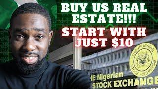 HOW TO INVEST IN US REAL ESTATE FROM NIGERIA (Best ETF To Buy Now For Nigerians!)