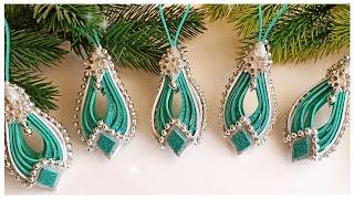  НОВОГОДНИЕ ИГРУШКИ НА ЁЛКУ  из фоамирана /Christmas Ornaments/ DIY Christmas