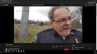 Corunna Michigan Police Chief Say's I Don't Give A F About Your Right