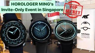 MING WATCH did what ROLEX Couldn’t do in Singapore! 