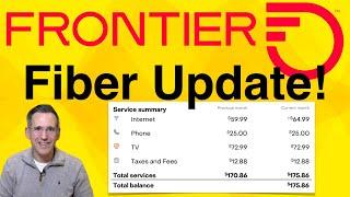 Frontier Fiber 2 Years Later: Keep an Eye on the Bill!