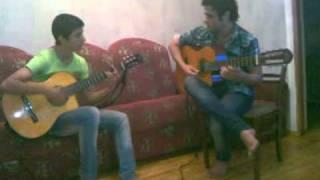 Classic Guitar  Improvisation-(Solo Guitar Samir Ferecov.Ritm Guitar  Merdan Kazimov).avi