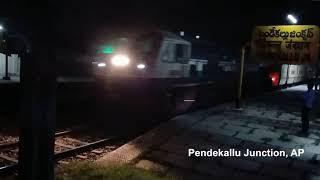 12765 Tirupati Amravati (MH) SuperFast Express overtakes 17040 Goa-Secunderabad Express