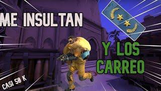 ROAD TO GLOBAL #12 -ME INSULTAN Y LOS CARREO CASI 50 KILLS!   | CS GO