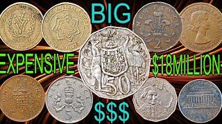 USA, UK, Canada, & Australia Coins, Collector Market Values You Need to Know!