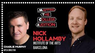Nick Hollamby from the Institute of the Arts Barcelona