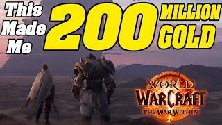 I've Made 200+ MILLION Gold Doing THIS! War Within Goldguide