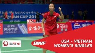 G2 | WS | Iris WANG (USA) vs NGUYEN Thuy Linh (VIE) | BWF 2019