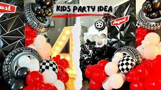 Kid's Birthday Party Idea: Disney Cars balloons