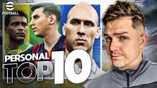 My TOP 10 PLAYERS in EF25 | MSN Messi, Koller and...