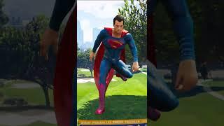 GTA V : GOKU,BLACK ADAM,SUPER MAN,SHE GIRL AND SAITAMA || WHO IS THE HIGHEST JUMPING ??? #shots