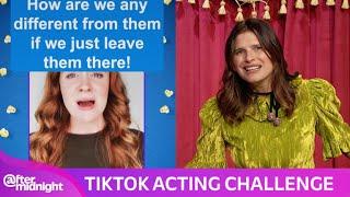 Lake Bell Delivers a TikTok Acting Challenge Master Class