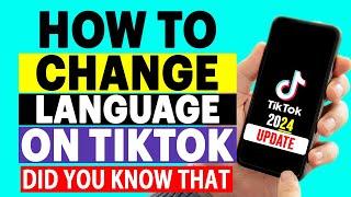 How to Change Language on Tiktok | Tetu Tech.