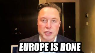 Elon Musk: "What Is Happening In The UK Is UGLY and May DESTROY all of Europe..."