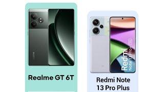 Realme GT 6T VS Redmi Note 13 Pro  Full Comparison #youtubeshorts #youtube #ytshorts #viral #tech