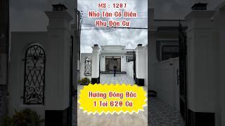Nhà Đẹp Tân Cổ Điển Dân Cư Đông Gần Chợ Gần Tòa Thánh Quá Rẻ  1207N #nhadep #nhà_đất_tây_ninh