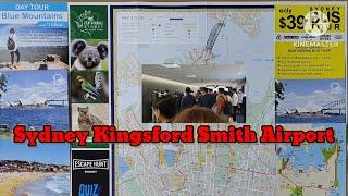 [호주 시드니 국제공항: SYD] Sydney Kingsford Smith Airport, 1924년에 개항, 호주 뉴사우스웨스 주 시드니의 유서깊은 공항. 사실상 호주의 관문.