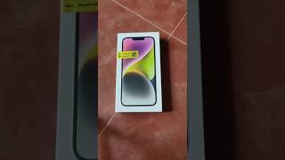 iPhone 14 unboxing #short #iphone