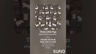 아기 돼지 3형제 노래