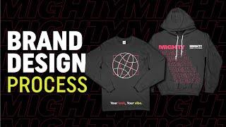 Designing a STREETWEAR clothing brand in Illustrator