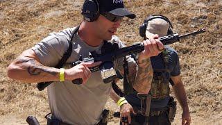 Zack Ferguson Demonstrates Combat Rifle Reloads