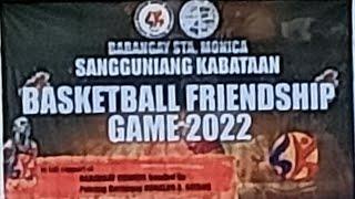 Barangay sta.monica basketball league 2022